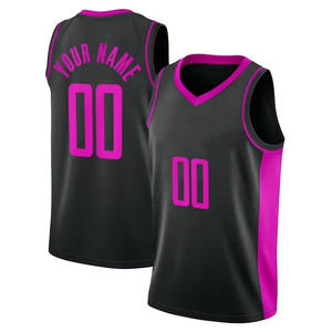 Camiseta de baloncesto de poliéster de secado rápido unisex personalizable para adultos camiseta de baloncesto reversible de estilo transpirable - Product Image 2