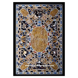 ที่ไม่ซ้ำกันทำด้วยมือหินอ่อน Inlay ตารางด้านบน - Product Image 1