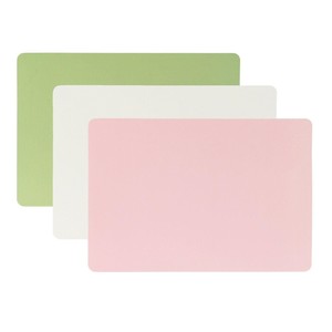 Restaurant décoratif en cuir PU vaisselle assiette tapis ferme meilleure qualité personnalisation artisanat naturel - Product Image 2