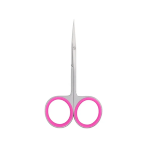 Ciseaux à cuticules pour ongles Ciseaux de manucure incurvés plats en acier inoxydable Cuticule polyvalente - Product Image 4