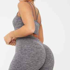 2025 Custom 2 Pieces <b>Seamless</b> <b>Top</b> Sports Jacket Gym Fitness Yoga <b>Set</b> Women Workout <b>Leggings</b> <b>Sets</b> for Women - Product Image 5