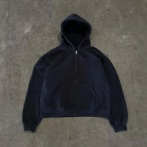 Ensemble de survêtement à capuche pour homme, vêtements d'hiver, 2 pièces, survêtement à capuche de haute qualité, sur mesure, survêtement pour homme, pantalon de survêtement évasé - Product Image 4