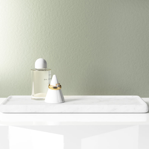 Plateau en marbre écologique pour les tasses à thé Affichage des aliments et organisation de table à la maison Plateau en marbre de haute qualité - Product Image 2