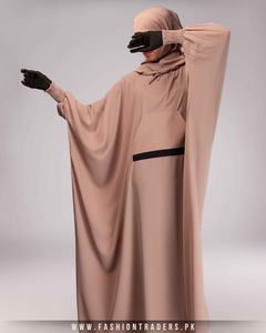 Jilbab Personalizable de Una Pieza con Capucha Integrada, Holgado, de Tela No Tejida, para Mujer, Ropa Islámica Modesta, Ecológico, Transpirable y de Primera Calidad - Product Image 5