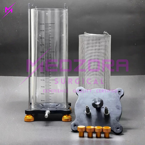 MEDZORA SURGICAL 3L Contenant de collecte de graisse manuel réutilisable, léger et écologique, certifié CE, instrument chirurgical - Product Image 2