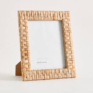 Cadre photo vintage en jacinthe d'eau fabriqué au Vietnam | Cadre photo naturel fait à la main 100% écologique pour la décoration de table à la maison - Product Image 1