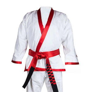 คาราเต้หลายสีแบบผสมผสานผ้าโพลีเอสเตอร์/ ผ้าฝ้ายระบายอากาศได้ดีมีหลายสีใส่สบาย - Product Image 4