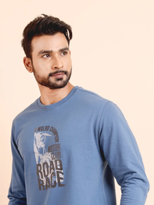 Sudadera de punto con lazo de manga larga para hombre con estilo 100% algodón cómoda ropa informal duradera para todas las estaciones SUMINISTRO DE ODM de invierno - Product Image 5