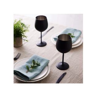 Copa de vino de metal, copa de vino exigente personalizada, disponible a un precio competitivo, superventas - Product Image 1