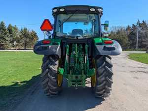 Tracteur multifonctionnel neuf/d'occasion 2023 avec climatisation et cabine 4x4, modèle John Deere 6130R, vente en gros - Product Image 3