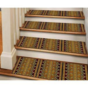 Alfombra con estampado geométrico: moderna, lavable a máquina, fácil de limpiar, Goblen - Product Image 3