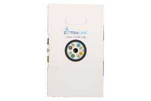 Cable de Red Trenzado para Exteriores Extralink CAT6 FTP (F/UTP) V2, 305M - Product Image 5