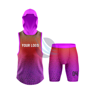 Maillot de football américain 7v7 personnalisé de haute qualité, uniforme de football américain, football américain à drapeau, séchage rapide, respirant, sans manches, unisexe, adulte - Product Image 1