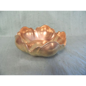 Bol en cuivre classique pour la décoration de la cuisine et le service des repas, ajoutant une touche rustique et élégante à toute pièce ou à toute table, charme frais - Product Image 4