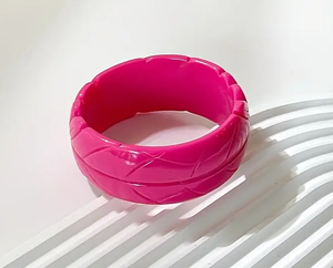 Resin <b>Bangle</b> Handmade Carved Multi-color <b>Bangle</b> Best Quality Round Shape Women & Girls for Gift and Party Wear <b>Bangle</b> for Woman - Product Image 3