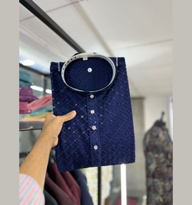 ผ้าคูต้าบุรุษปักตรงและหนักผ้าฝ้าย Manywar ใหม่ของเรา - Product Image 1