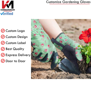 Guantes de Jardinería al por Mayor OEM para Mujer, Guantes de Jardinería Resistentes a Espinas para Plantar y Podar, por KARIMAN MANUFACTURING - Product Image 4