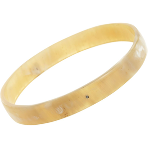 Handmade Natural Ox Horn Jewelry-<b>Love</b> and Best Design Fashion <b>Bangle</b> Bracelet - Product Image 3