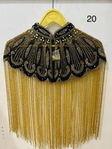 ชุดเดรสปักลูกปัดงานปาร์ตี้ของผู้หญิงแบบอินเดียเสื้อแจ็กเก็ตอินเดียเสื้อตัวบนสำหรับใส่ตอนเย็น - Product Image 4