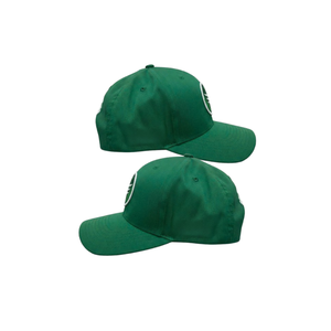 Unisex Baseball Hat 6-Panel Custom Logo PVC Embroidery Curved Brim 100% Cotton Unstructured Form Adjustable Snapback Outdoor Cap - Product Image 3