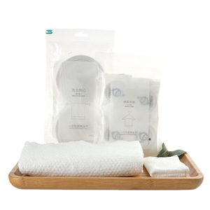 Serviettes de bain jetables blanches compressées, non tissées, écologiques, hautement absorbantes, taille <span class=keywords><strong>personnalisée</strong></span>, vente en gros, confiance mondiale - Product Image 5