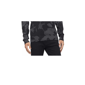 Maglione da Uomo Calvin Klein, Taglia Grande, Grigio, Girocollo, in Cotone Modal, Stile Classico Stampato - Product Image 3