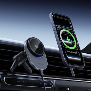 ที่ชาร์จไร้สายในรถยนต์แบบแม่เหล็ก 25W พร้อมพัดลมระบายความร้อน AirCool สำหรับ iPhone - Product Image 4