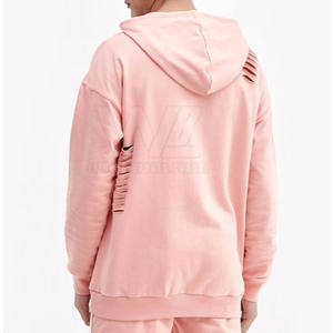 Survêtement streetwear tendance 2025, effet usé, vente en gros, design personnalisé, survêtement effet usé à vendre - Product Image 2