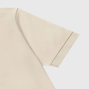Camisa de Manga Corta para Hombre, 100% Algodón Jersey Sólido de Alta Calidad, Bordada, de Secado Rápido, con Botones, 200g, Personalizable con Logotipo - Product Image 5
