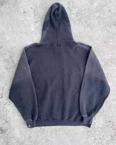 Sudadera Vintage con Diseño Griego Desgastado, Sudadera Holgada y Cómoda, Ropa Casual Elegante para Mujer, Diseño Retro Único - Product Image 3