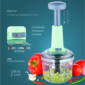 BAJO MOQ Multifunción Prensa manual Cortador de alimentos Ajo Cebolla Nueces Molinillo Picadora Cocina Fruta Vegetal Chopper Dicer - Product Image 6