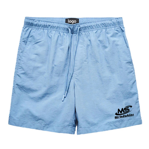 Hot Sale Wholesale Custom LOGO Nylon Polyester Fast Dry Custom Shorts Men Sports Breathable Custom Mens Shorts - Product Image 1
