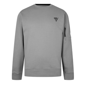 Sudadera con logotipo impreso personalizado Sudadera de cuello redondo de manga larga a granel sudadera con ajuste de estilo informal comodidad de gran tamaño - Product Image 1