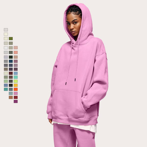 Nouveau design, sweat à capuche unisexe en molleton de coton 280g, coupe classique, hiver, écologique, respirant, 45 couleurs pour impression - Product Image 1