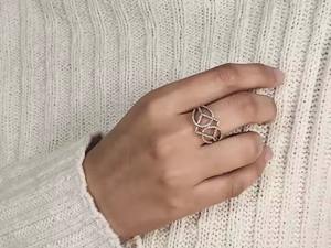 Anillo de boda de Plata de Ley 925 de lujo personalizado, chapado en oro de 18 quilates, estilo clásico, joyería de compromiso de alta calidad para mujer - Product Image 4