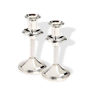 <b>Silver</b> Plated Candle Holders for <b>Candlesticks</b> - Product Image 1