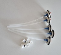 Service OEM : Actionneur de valve en forme de T en aluminium-plastique pour aérosol, en acier sans étain, anti-déversement, pour buses de pulvérisation d'aérosol