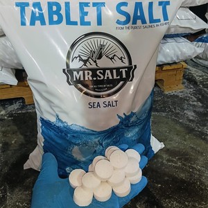 Mr Salt Brand 25kg Refined Salt Pellets | 99.9% Pure Sodium <b>Chloride</b> Bulk - Product Image 6
