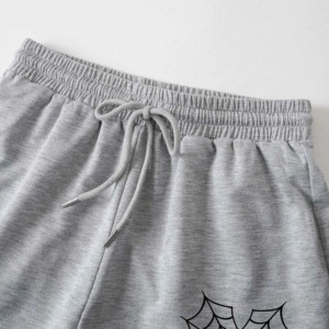 Shorts chauds en polyester/nylon pour femmes les plus populaires, taille plus avec ceinture élastique réglable, yoga respirant, été - Product Image 2