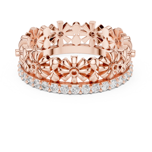 10K Stylish <b>Open</b> Ended Gold <b>Ring</b> - Product Image 2