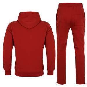 Chándales de sudor con capucha estampados transpirables de nueva producción para hombre, ropa de entrenamiento de invierno para correr, ropa de entrenamiento para correr sólida - Product Image 6