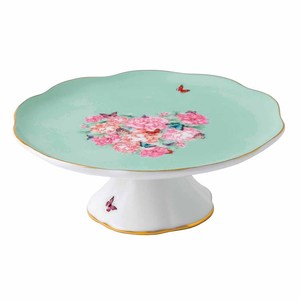 Hot Selling Decorative Golden Finishing Base Metal <b>Cake</b> Stands With Marble Round Top Metal <b>Cake</b> <b>Server</b> Stand Table Top Decor - Product Image 4