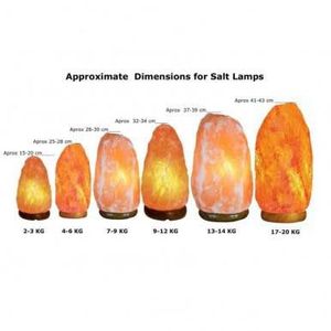 Paire de sel naturel de l'himalaya de qualité supérieure avec cordon de variateur réglable et Base en bois/paire de lampe à sel de l'himalaya - Product Image 2