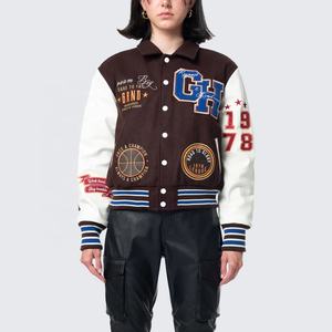 Custom Fashion New Design <b>Canvas</b> <b>Jacket</b> <b>Men</b> 3D Embroidery High Quality Waterproof Windproof Vintage Winter Wear Zipper - Product Image 6