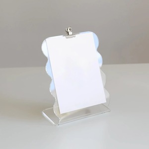 Porte-cartes en verre de luxe Organisateur décoratif idéal pour les fêtes de mariage ou l'utilisation quotidienne sur les bureaux ou les tables de travail - Product Image 2