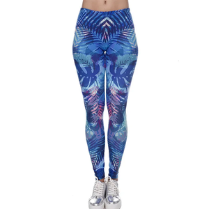 Pantalones de gimnasio de cintura alta para mujer al por mayor a buen precio con bolsillos, mallas con control de barriga, mallas de Yoga sin costuras elásticas de 4 vías para entrenamiento - Product Image 1