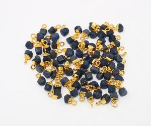 จี้พลอยแซฟไฟร์ขนาดเล็ก5-7มม. เครื่องประดับอัญมณีสำหรับใช้ในโอกาสต่างๆ - Product Image 1