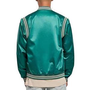 Produit le plus vendu Veste en satin pour homme de couleur personnalisée Vente en gros Veste en satin d'hiver pour homme de haute qualité - Product Image 2