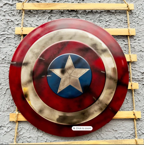 El mejor escudo de los amantes de los Vengadores para decoración del hogar/Escudo de decoración de pared artículos dotados para amantes de la guerra - Product Image 2