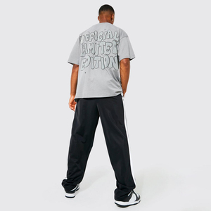 Top Ranking Plain Heavy Cotton Jersey Breathable Luxury Unisex Custom Print Logo O-Neck Oversize <b>Men's</b> T-<b>shirt</b> - Product Image 4